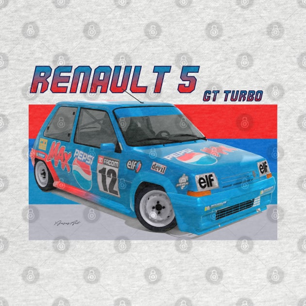 Renault 5 GT Turbo by PjesusArt